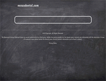 Tablet Screenshot of nexusdental.com
